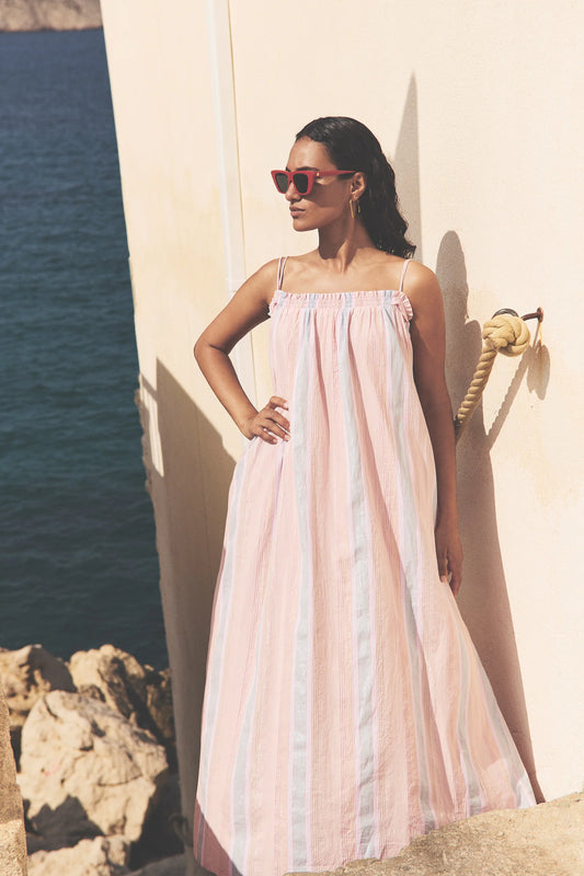 By Bar Lola Gloss Stripe Dress gloss stripe