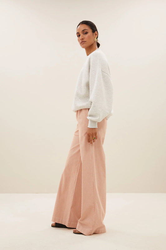 By Bar Bibi Love Sweater light grey mel