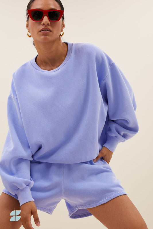 By Bar Bibi Natural Sweater violet blue