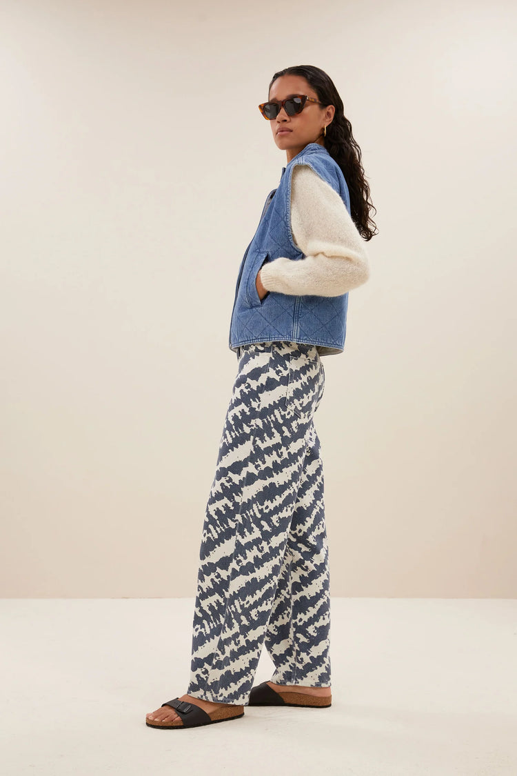 By Bar Mave Denim Sleeveless Jacket denim