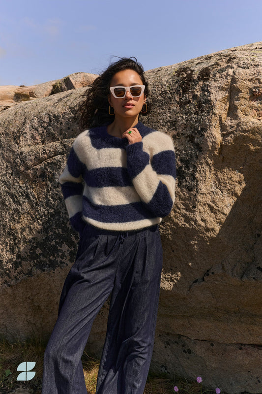 By Bar Sian Stripe Pull midnight stripe