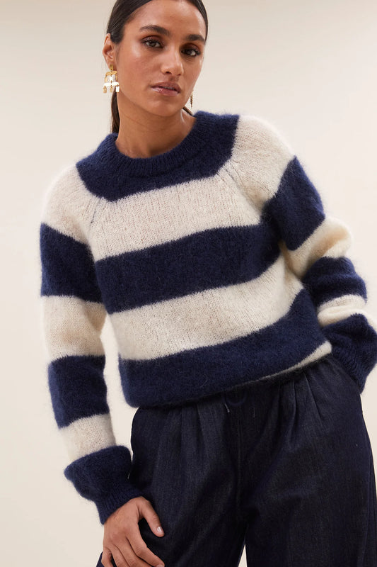 By Bar Sian Stripe Pull midnight stripe