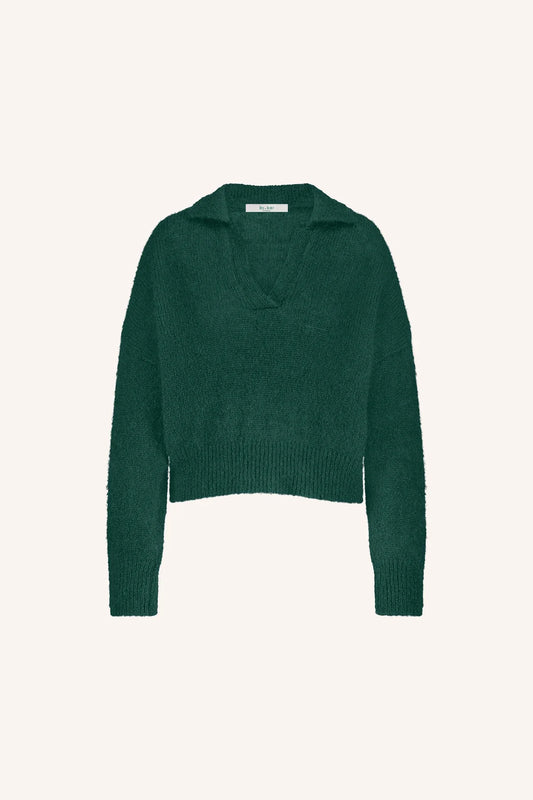 By Bar Polo Pullover dark green