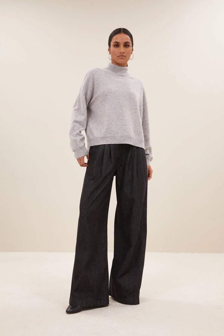 By Bar Sammie Pullover grey mel