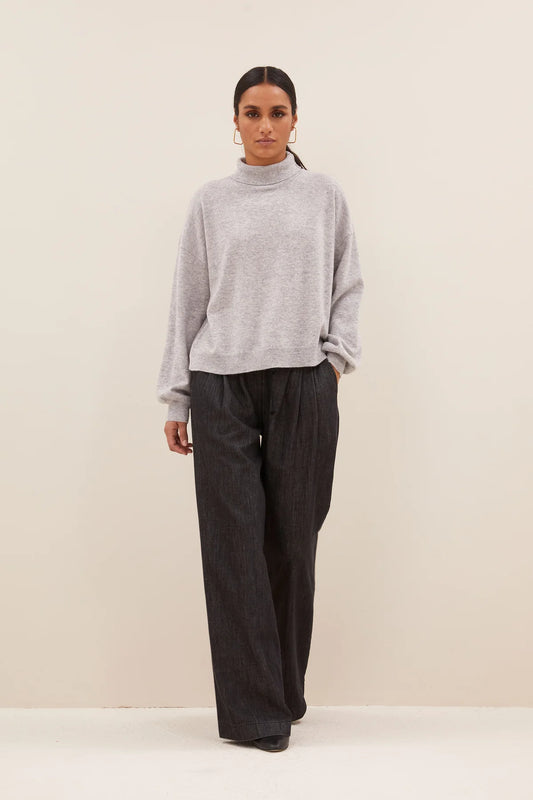 By Bar Sammie Pullover grey mel