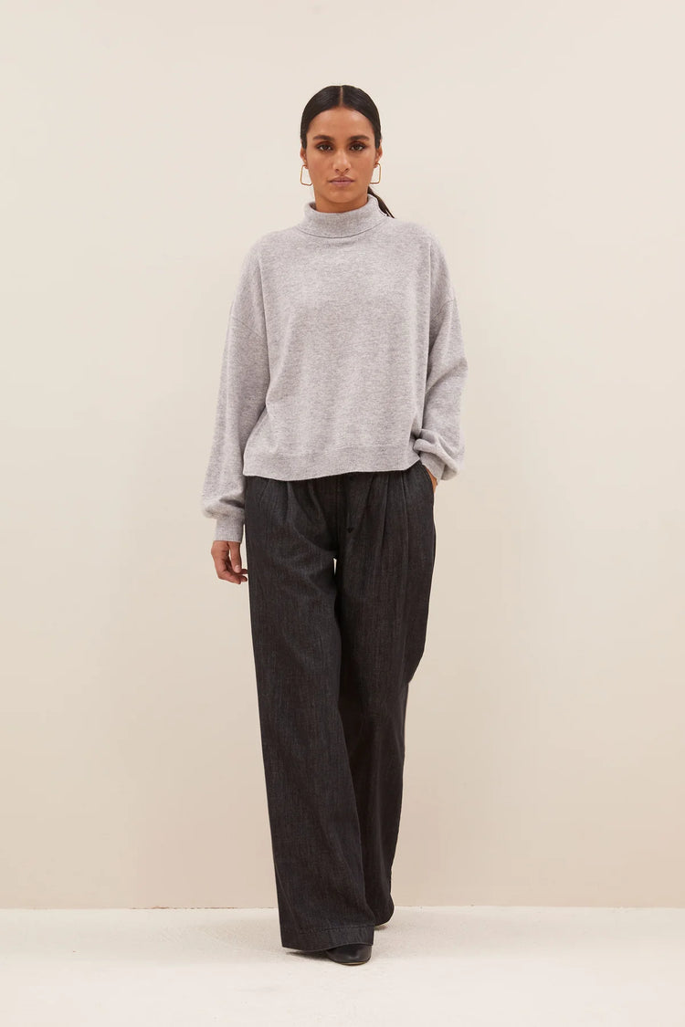 By Bar Sammie Pullover grey mel