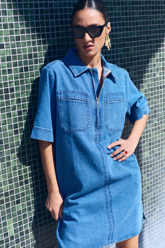 By Bar Philipe Denim Dress medium denim