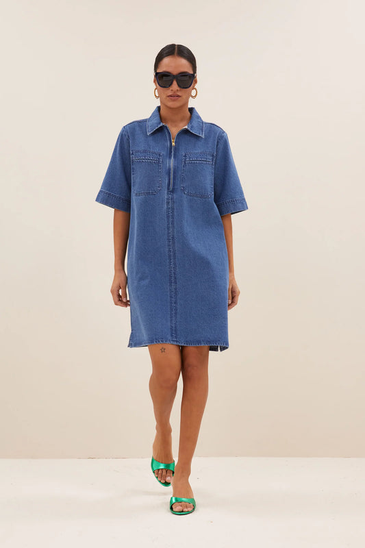 By Bar Philipe Denim Dress medium denim