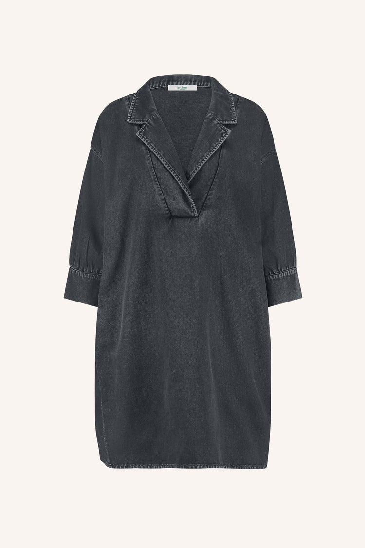 By Bar Pino Twill Dress jet black