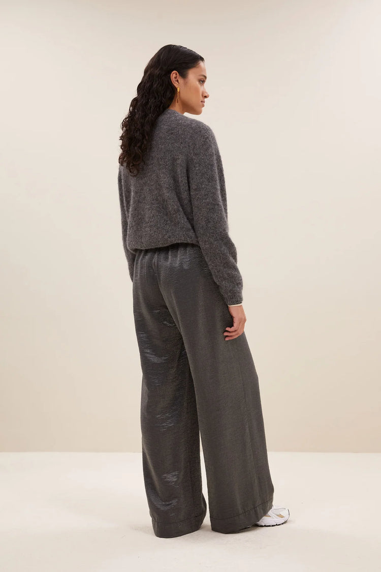 By Bar Benji Metallic Pants metallic silver