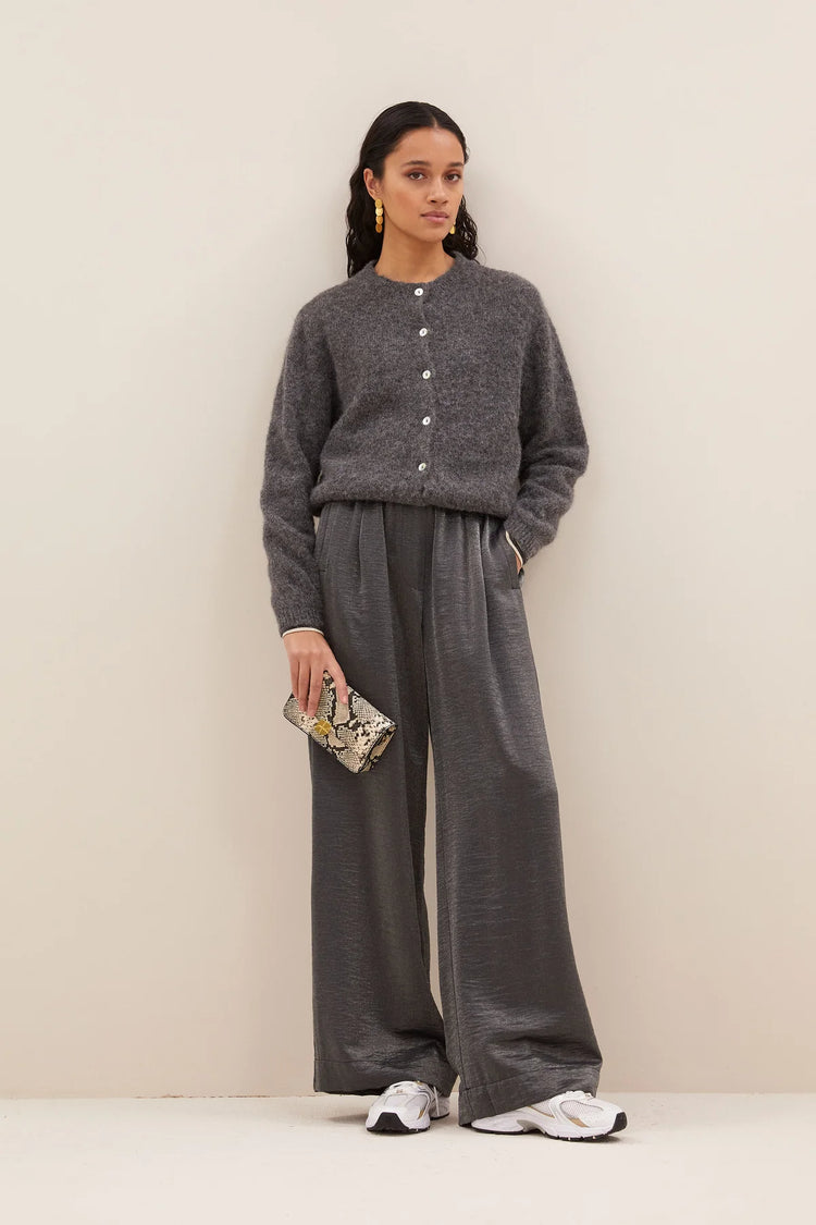 By Bar Benji Metallic Pants metallic silver