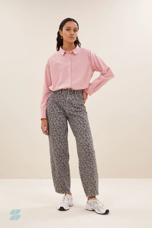 By Bar Lew Grey Cheetah Pants grey cheetah