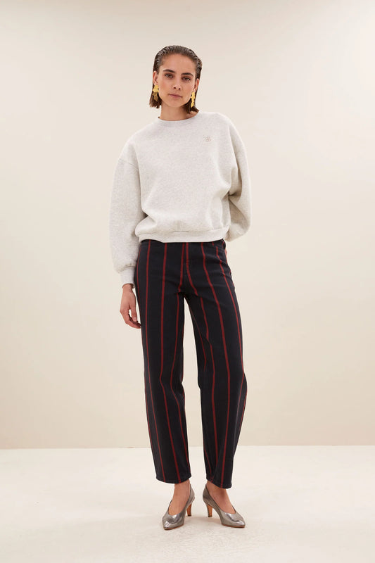 By Bar Bibi Dance Sweater light grey mel