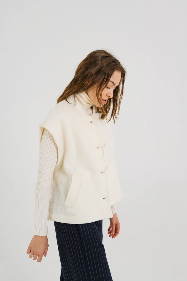 Sacrecoeur Sonny Wool Veste blanc