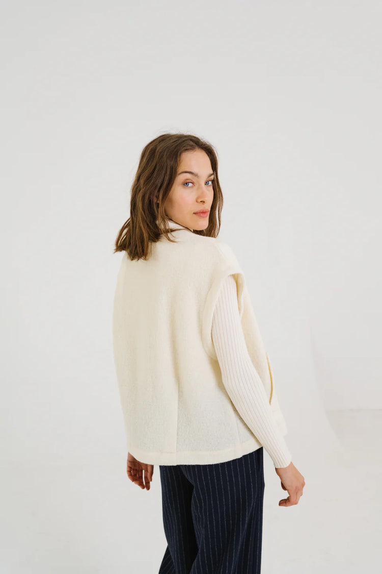 Sacrecoeur Sonny Wool Veste blanc