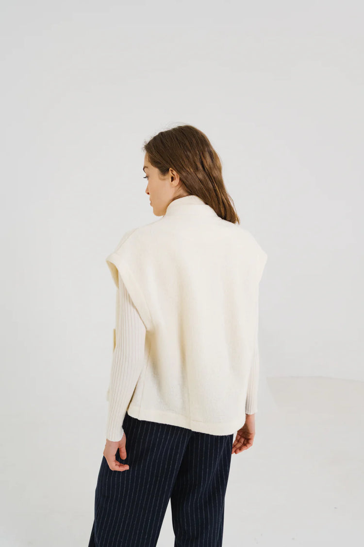 Sacrecoeur Sonny Wool Veste blanc