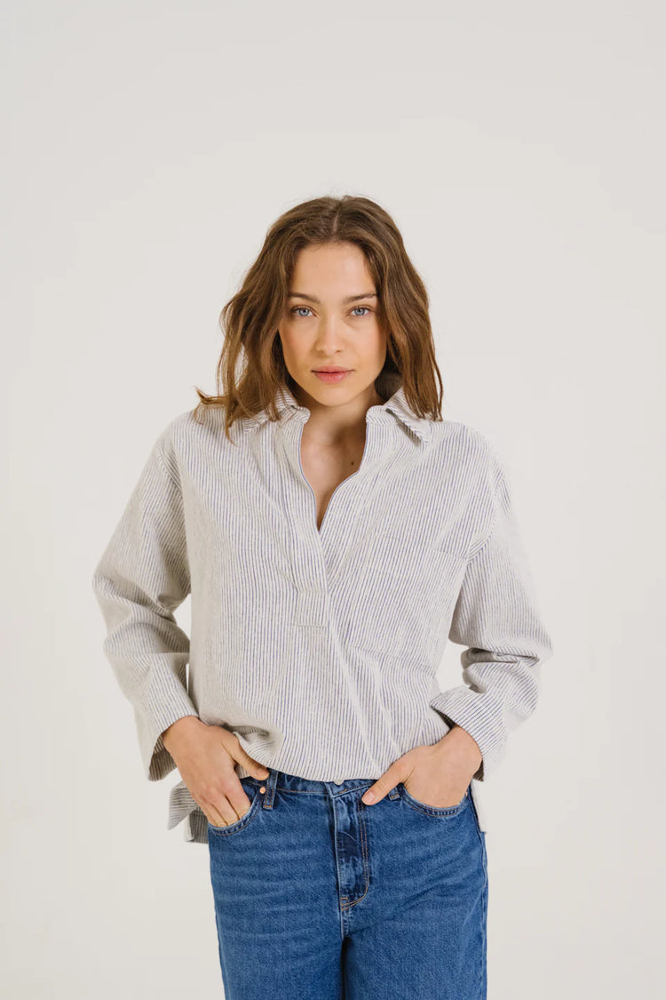Sacrecoeur Maelie Ottowa Blouse bleu