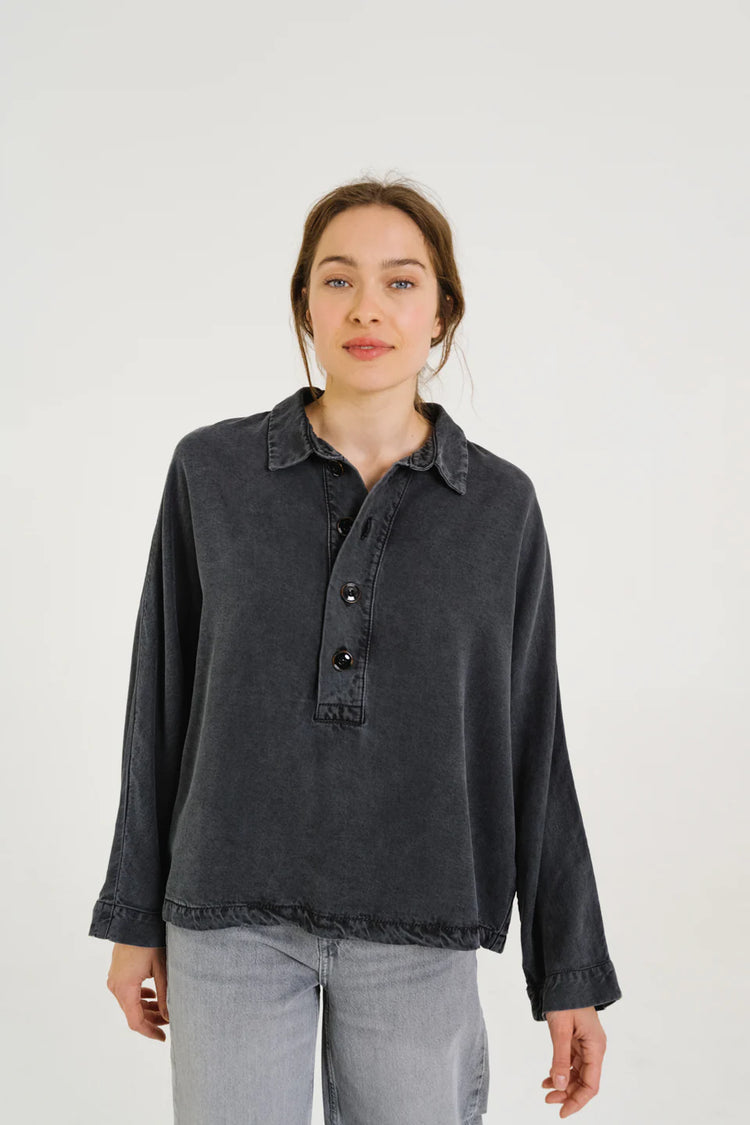 Sacrecoeur Joanie Blouse noir denim