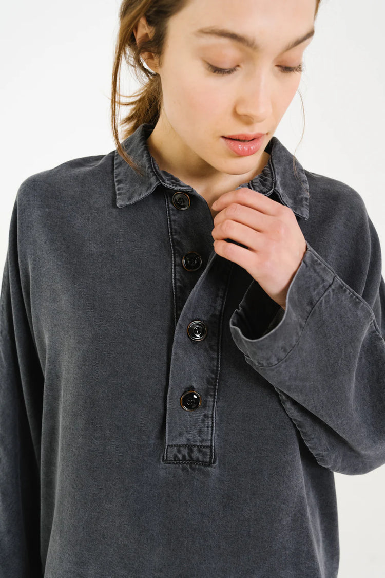 Sacrecoeur Joanie Blouse noir denim