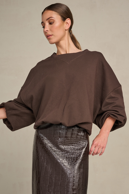 March23 Colorado Sweater chocolat