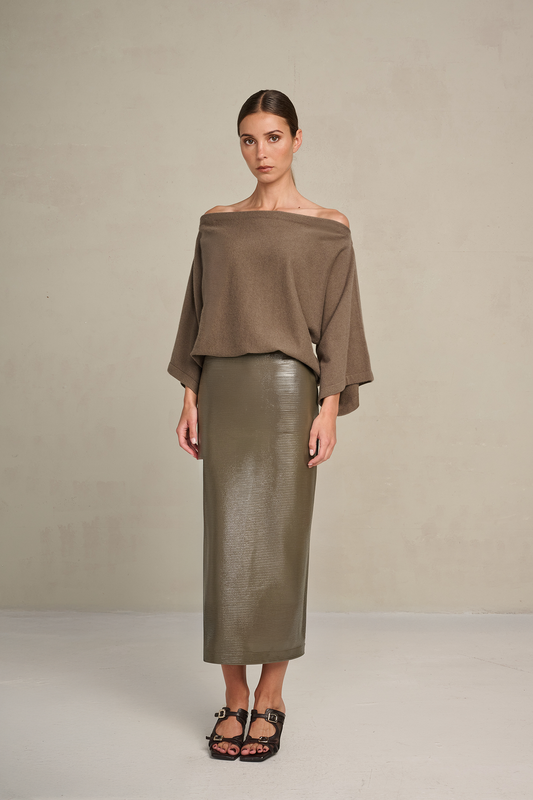 March23 Corianne Skirt faded green