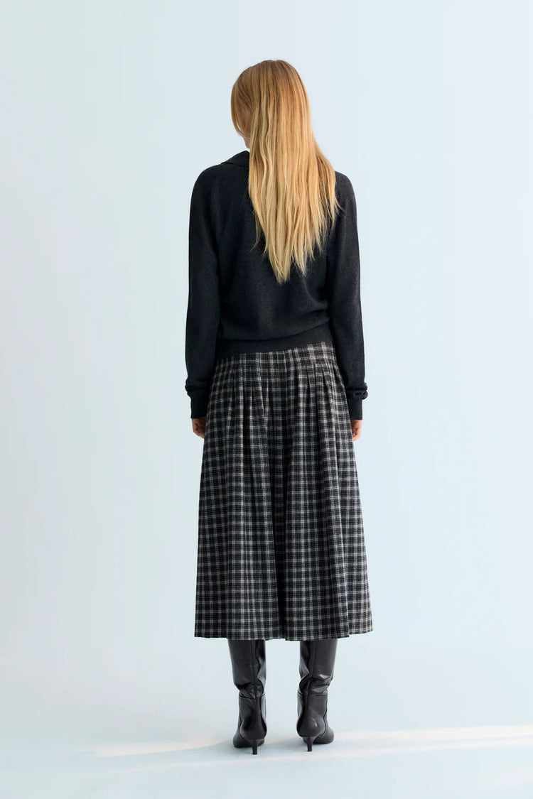 The New Society Agatha Polo galactic grey mel