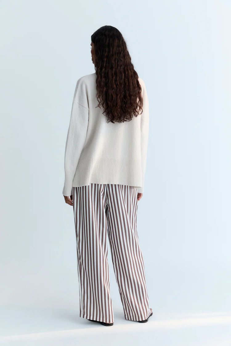 The New Society Anika Pants roast stripes