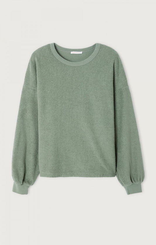 American Vintage BOBY03A Sweater clay