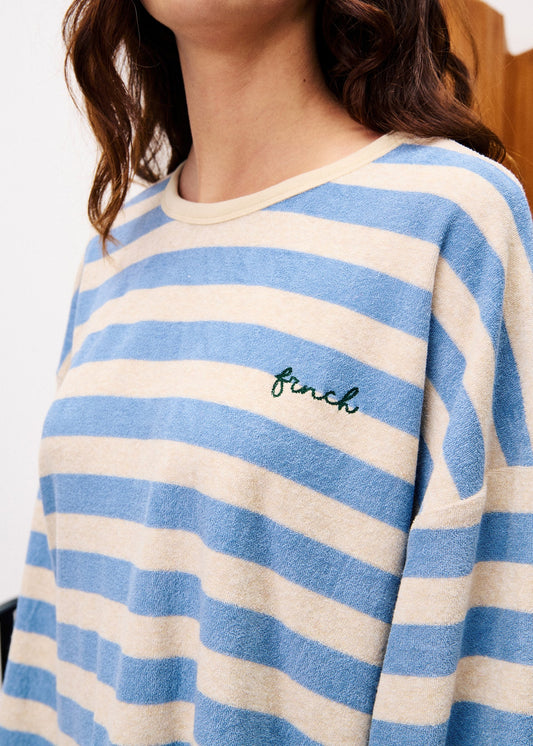 FRNCH Iris Sweat bleu clair