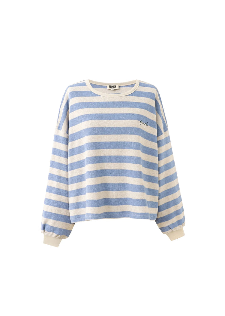 FRNCH Iris Sweat bleu clair