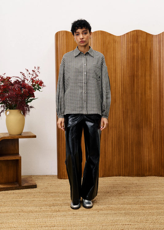 FRNCH Raven Shirt noir
