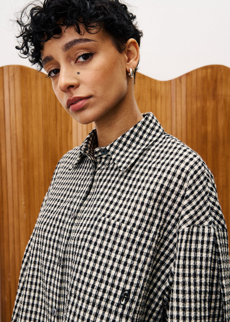 FRNCH Raven Shirt noir