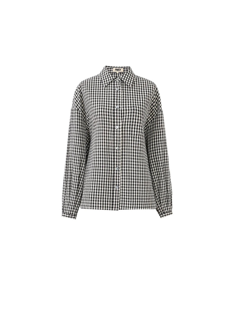 FRNCH Raven Shirt noir