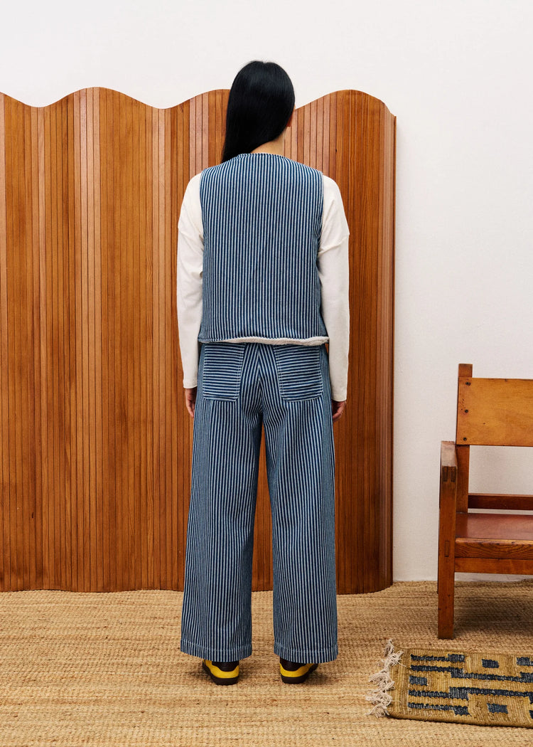 FRNCH Cymric Veste bleu jean