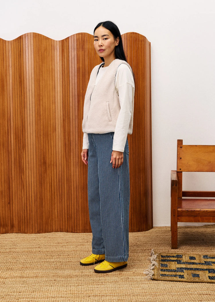 FRNCH Cymric Veste bleu jean