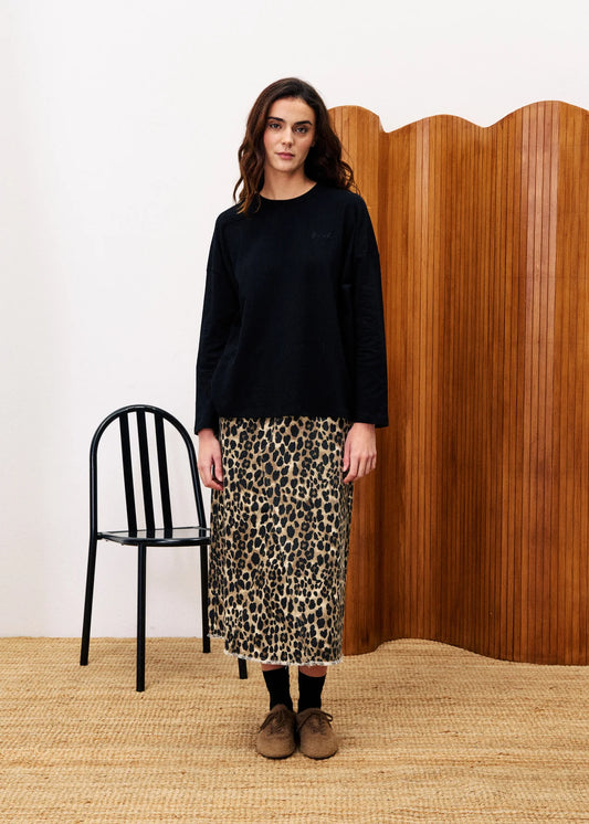 FRNCH Karkade Jupe leopard