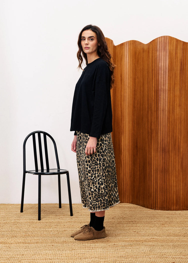 FRNCH Karkade Jupe leopard
