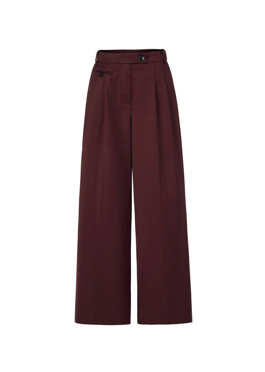 FRNCH Hibiscus Pantalon bordeaux