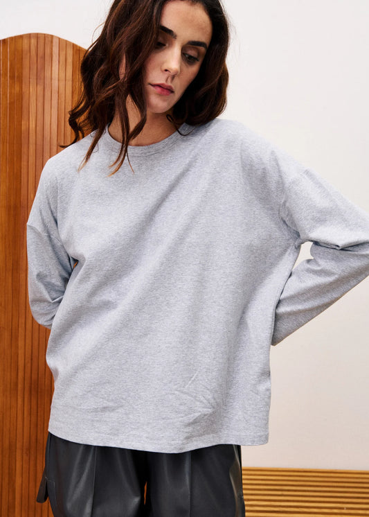 FRNCH Monstera T-shirt gris