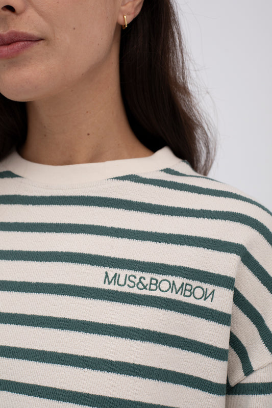 Mus & Bombon Chelsea Sweater verde oscuro