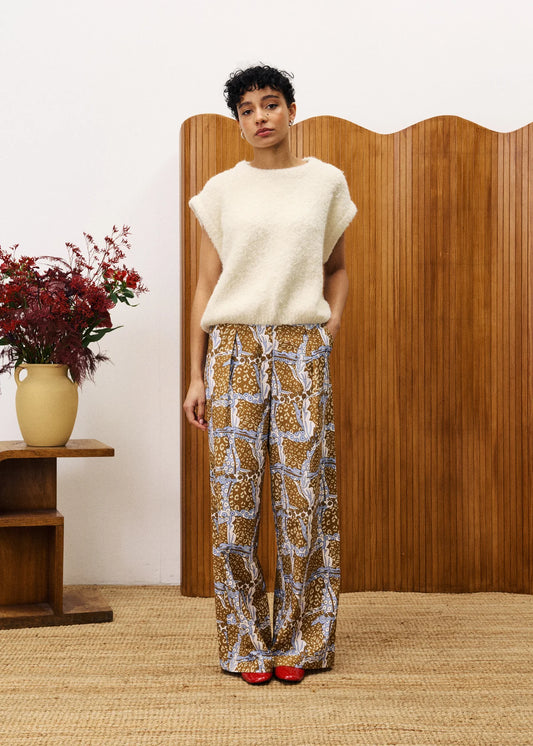 FRNCH Jasmin Pull creme