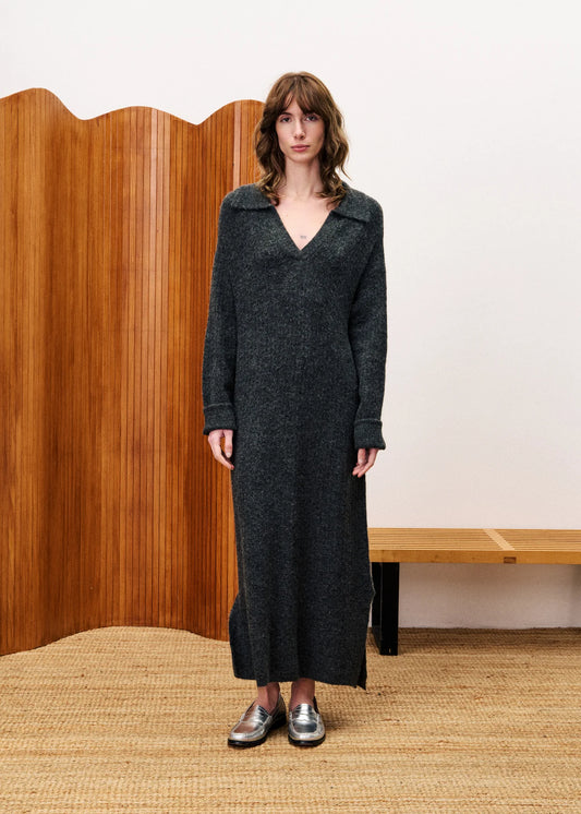 FRNCH Freesia Dress anthracite