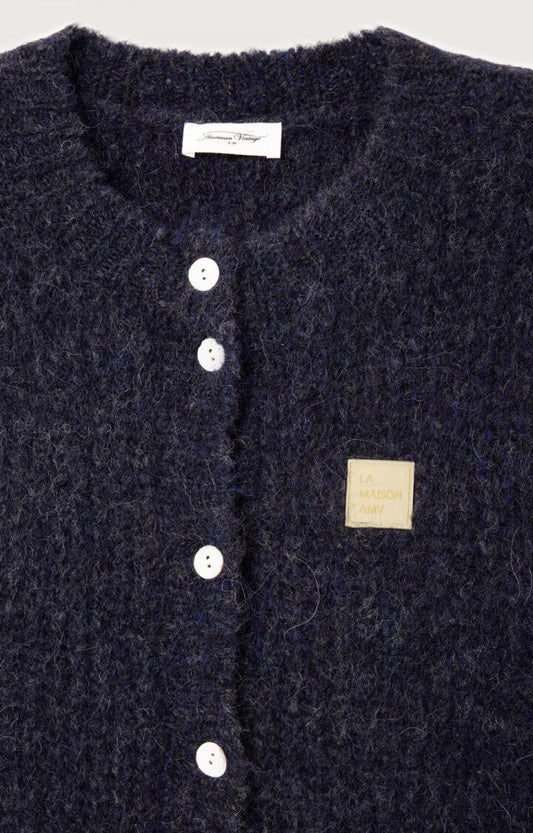 American Vintage EAST19MM Gilet navy mel