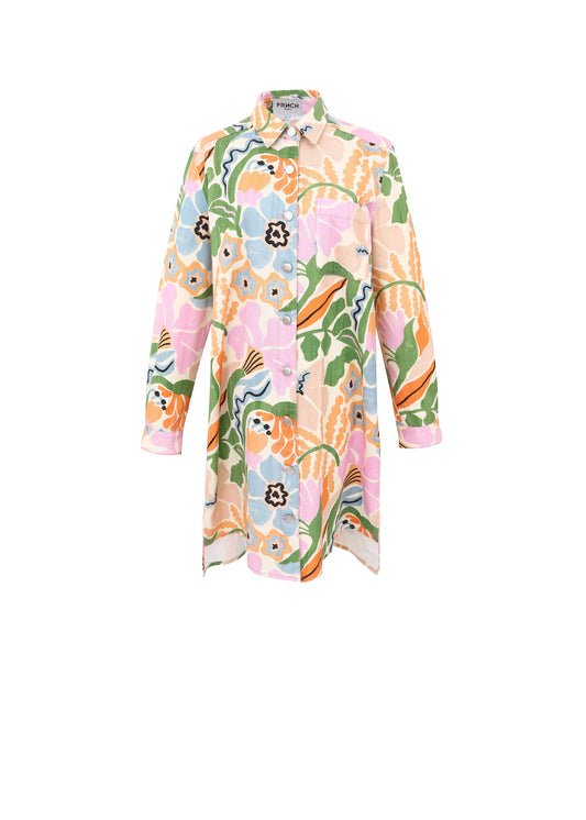 FRNCH Anabela Robe pastel flowers