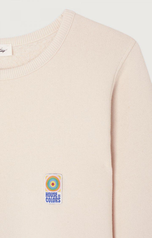 American Vintage FIK03A Sweat ecru