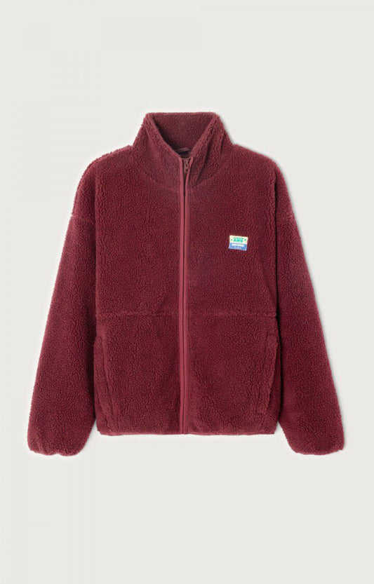 American Vintage HOK16C Veste bordeaux chine