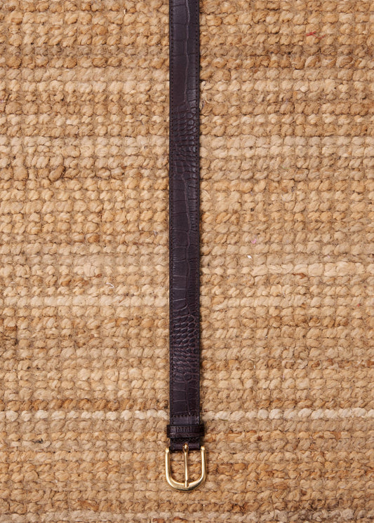 FRNCH Maurois Ceinture marron glace