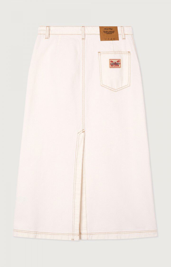 American Vintage JOZ13A Jupe off white