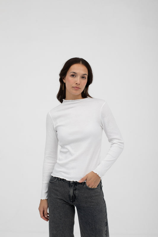 Mus & Bombon Komorebi T-shirt blanco