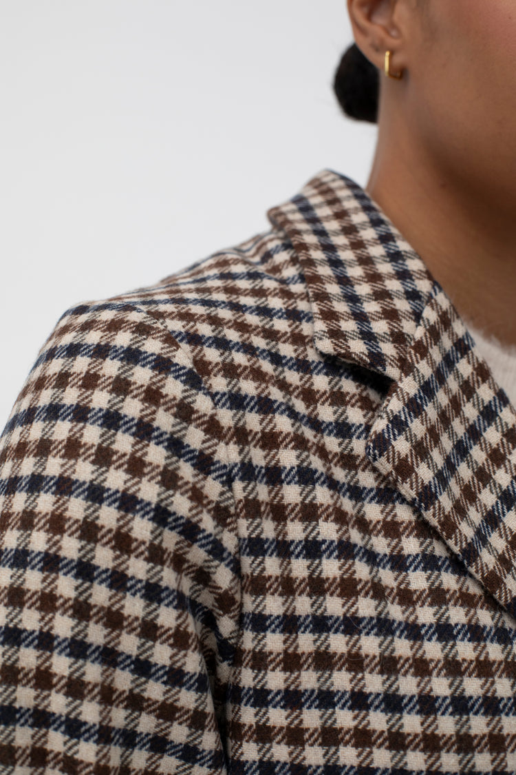 Mus & Bombon Libournais Blazer cuadros navy